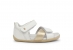 Bobux: Πέδιλο Step up Sail Sandal White & Misty Gold