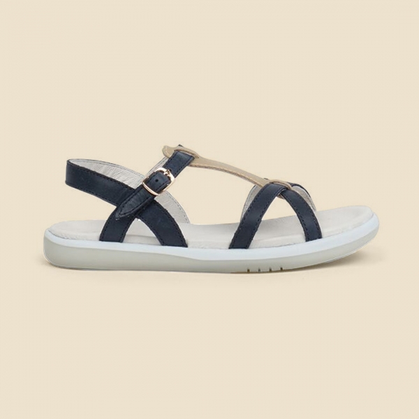 Πέδιλο Kid+ (Νο:27-33)Pixie Sandal Navy & Misty Gold