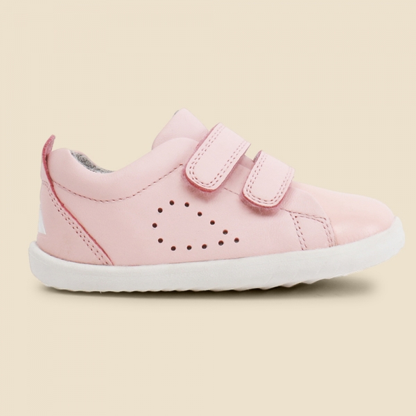 Bobux: Step up Grass Court Seashell Pink