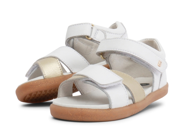 <b> Πέδιλο iWalk (No: 23-26)</b><i> Sail Sandal White & Gold</i>