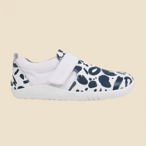 Kid+ (Νο:27-33) Aktiv Abstract Shoe White+Navy