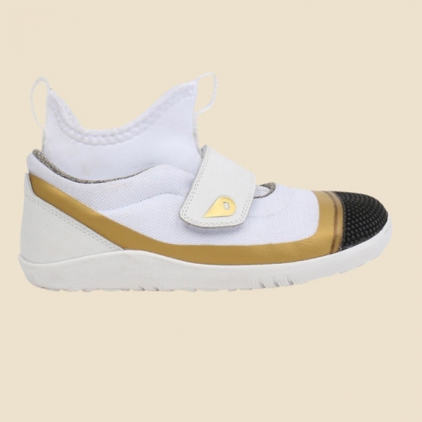 Kid+ (Νο:27-33) Hi Dimension Hi Top White & Gold