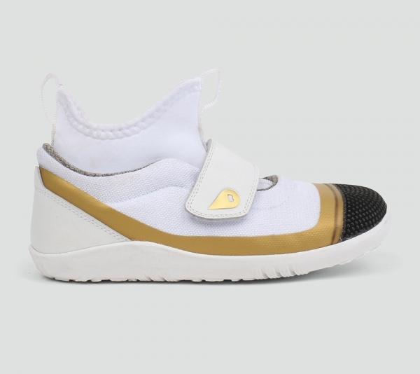 Kid+ (Νο:27-33) Hi Dimension Hi Top White & Gold