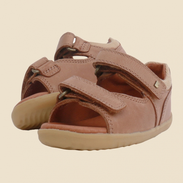 Step up Driftwood Sandal Caramel