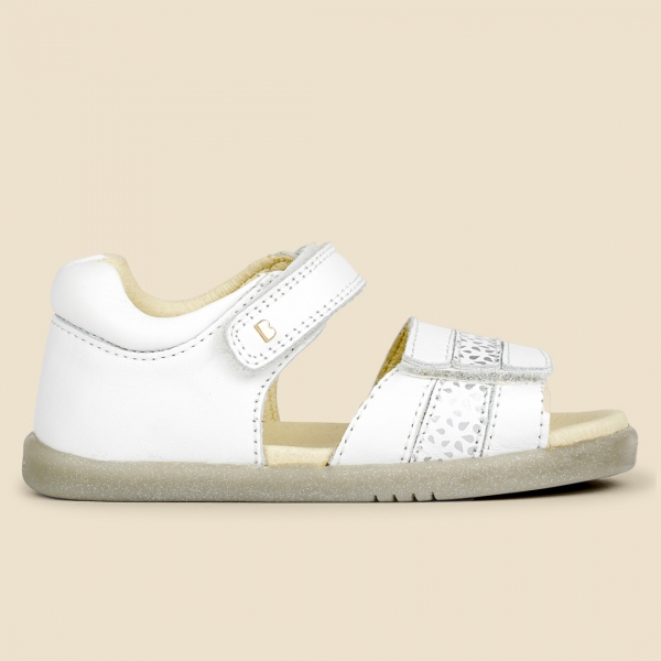 Bobux: Πέδιλο Step up Hampton Sandal White Comet