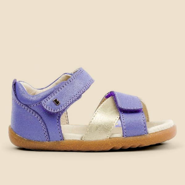 Πέδιλο Step up (Νο 18-22)Sail Sandal Grape + Gold