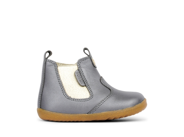 Bobux: Step up Jodphur Boot Charcoal Shimmer
