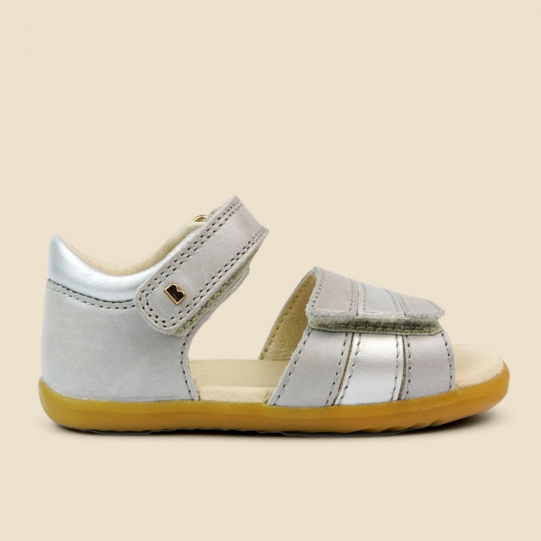 Πέδιλο Step up (Νο:18-22) Hampton Sandal  Pearl + Silver