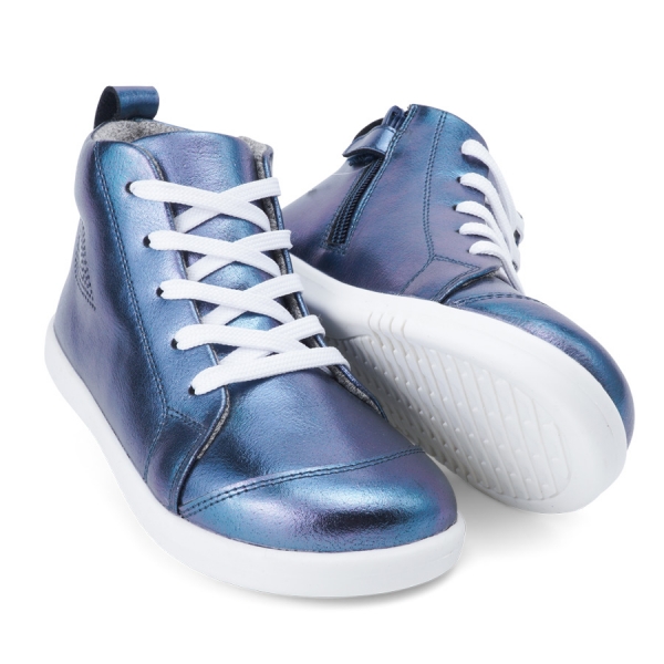 Bobux: iWalk (No: 23-26) Alley-Oop Navy Metallic