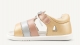 Bobux: Πέδιλο iWalk Mirror Pale Gold + Rose Gold Stripe