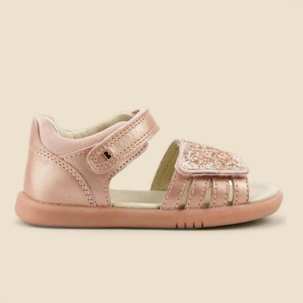 Bobux: Πέδιλο iWalk  Gem Rose Gold Sparkle