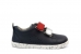 Bobux: Πέδιλο Step up Grass Court Switch Navy (Red + Silver Metallic)