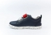 Bobux: Step up Grass Court Switch Navy (Red + Silver Metallic)