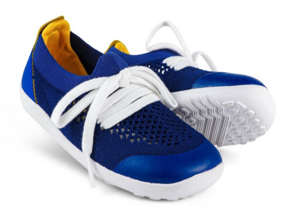 Step up (No: 18-22) Play Knit Blueberry + Yellow