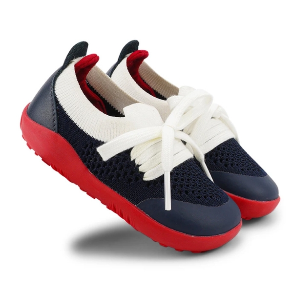Step up (No: 18-22) Play Knit  Navy + Red