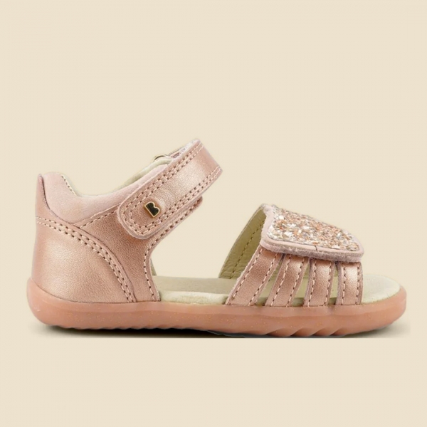 Πέδιλο Step up (Νο 18-22) Gem Rose Gold Sparkle