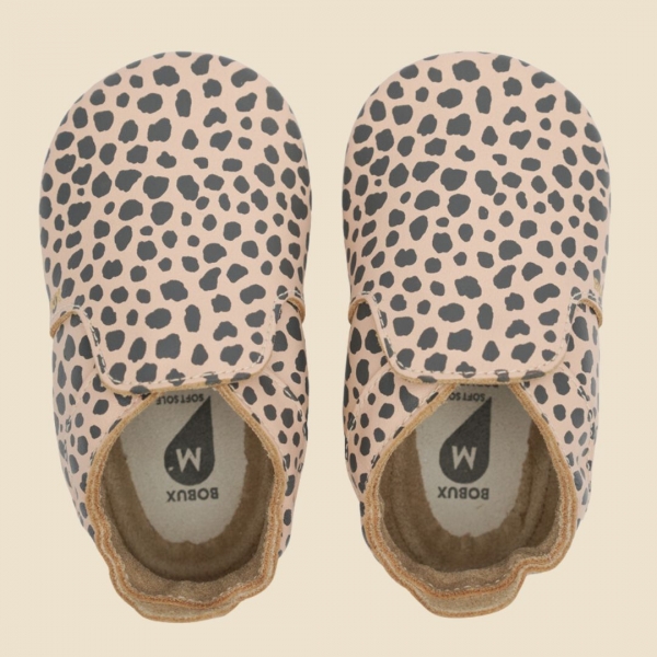 Soft Sole (3-21 μηνών) Dalmatian Print Rose
