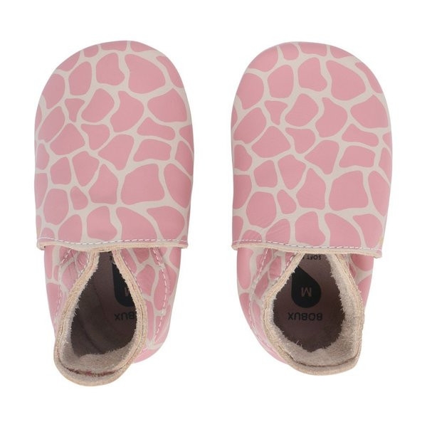Soft Sole (3-21 μηνών) Giraffe Print Milk