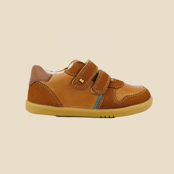 Bobux: iWalk Riley Caramel + Toffee