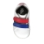 Bobux: iWalk (No: 22-26) Grass Court White-Red-Rainbow