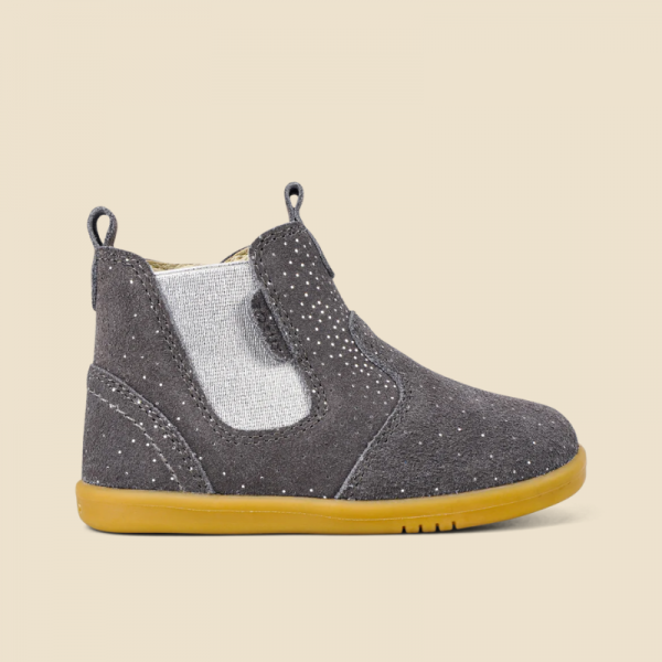 Bobux: Step Up (18-22) Jodhpur Charcoal Starburst