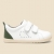 Bobux: iWalk Grass Court White + Forest
