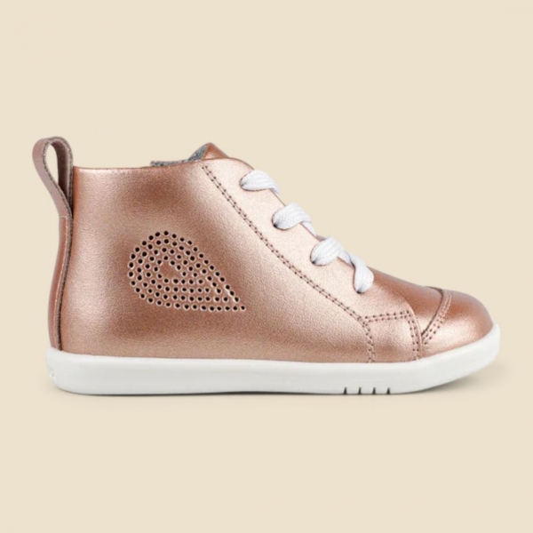 Bobux: iWalk  Alley-Oop Rose Gold