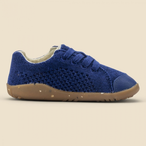 Bobux: iWalk (No 23-26) Seedling Merino Paciﬁc Blue