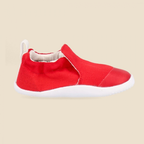 Bobux: Step up (No: 18-22) Xplorer Scamp Organic Red