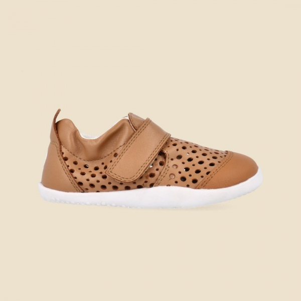 Bobux: Step up (No: 18-22) Xplorer Go Punch Caramel