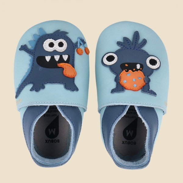 Soft sole (3-21 μηνών) Monster Celestian Blue