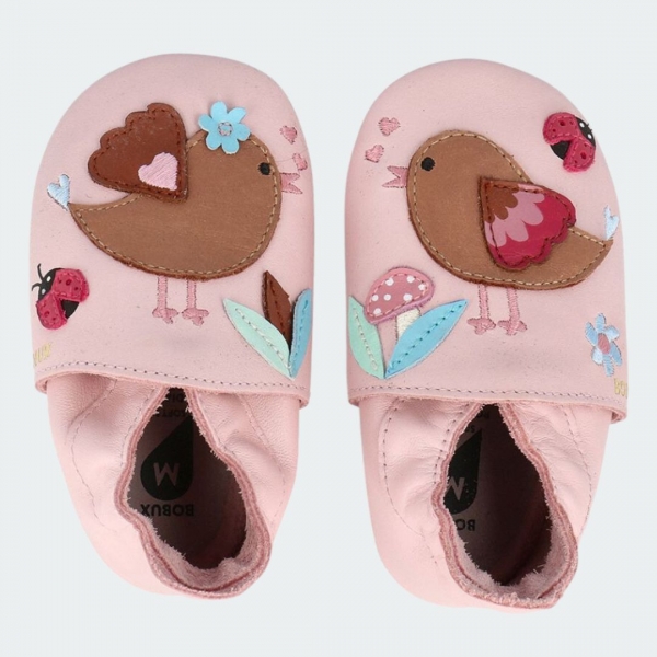 Bobux: Soft sole (3-21 μηνών) Songbird Blosom