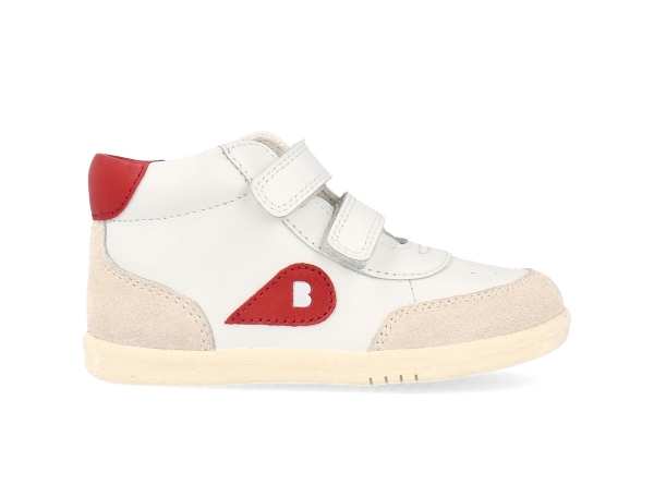Bobux: iWalk (No: 23-26) Champ High Chalk + Radiant Red