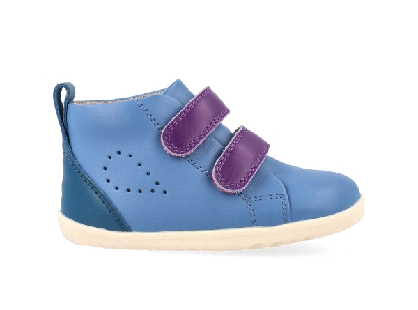 Bobux: Step Up (19-22) Grass Court High Elemental Blue + Purple Combo