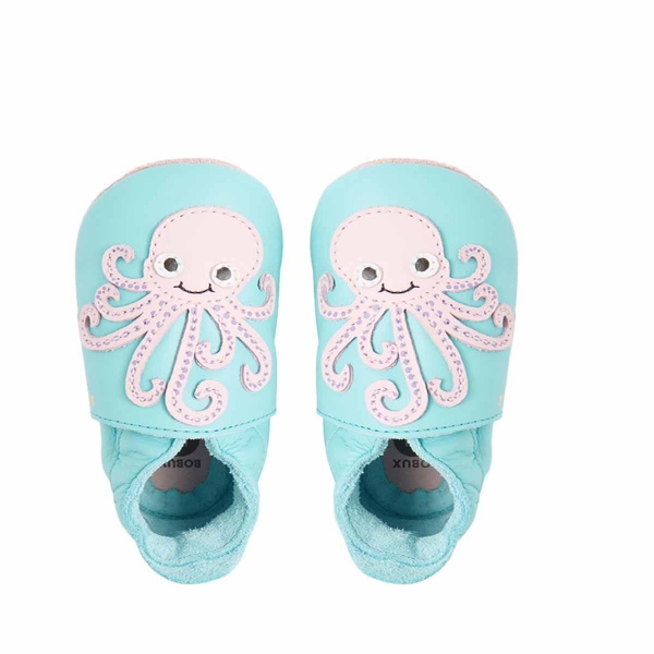 Soft Sole (3-21 μηνών) Octopus Pool Blue