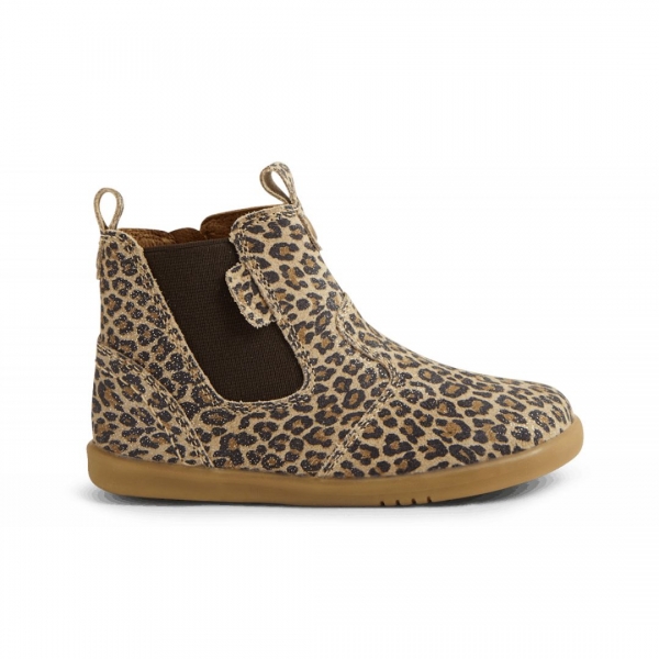 Bobux: kid+ Jodhpur II Leopard Shimmer